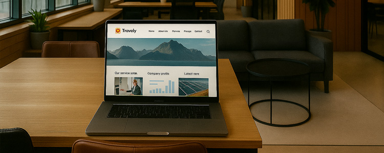 ホームページのイメージ